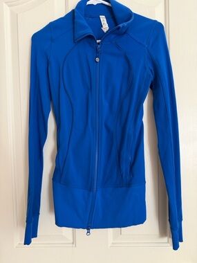 lululemon athletica Royal Blue Full-Zip athletic Jacket | vintage